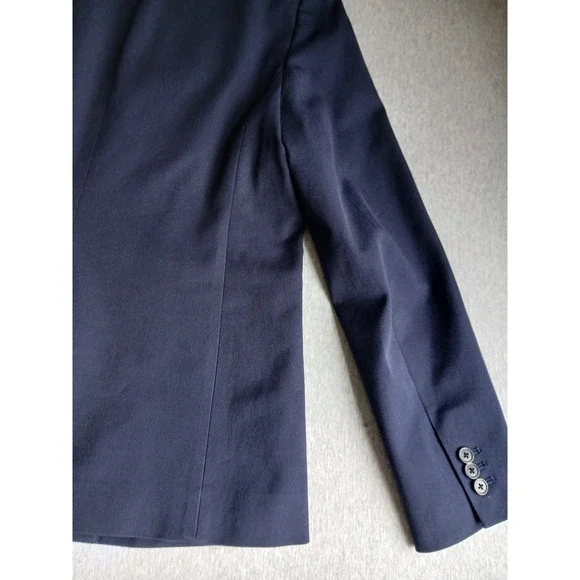 J Crew Blazer 10 Parke Navy Single Button Academia Capsule Preppy Norm Peake - Picture 11 of 16